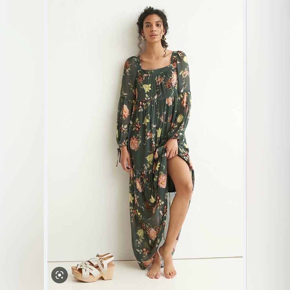 NWT Anthropologie Evelin maxi dress
